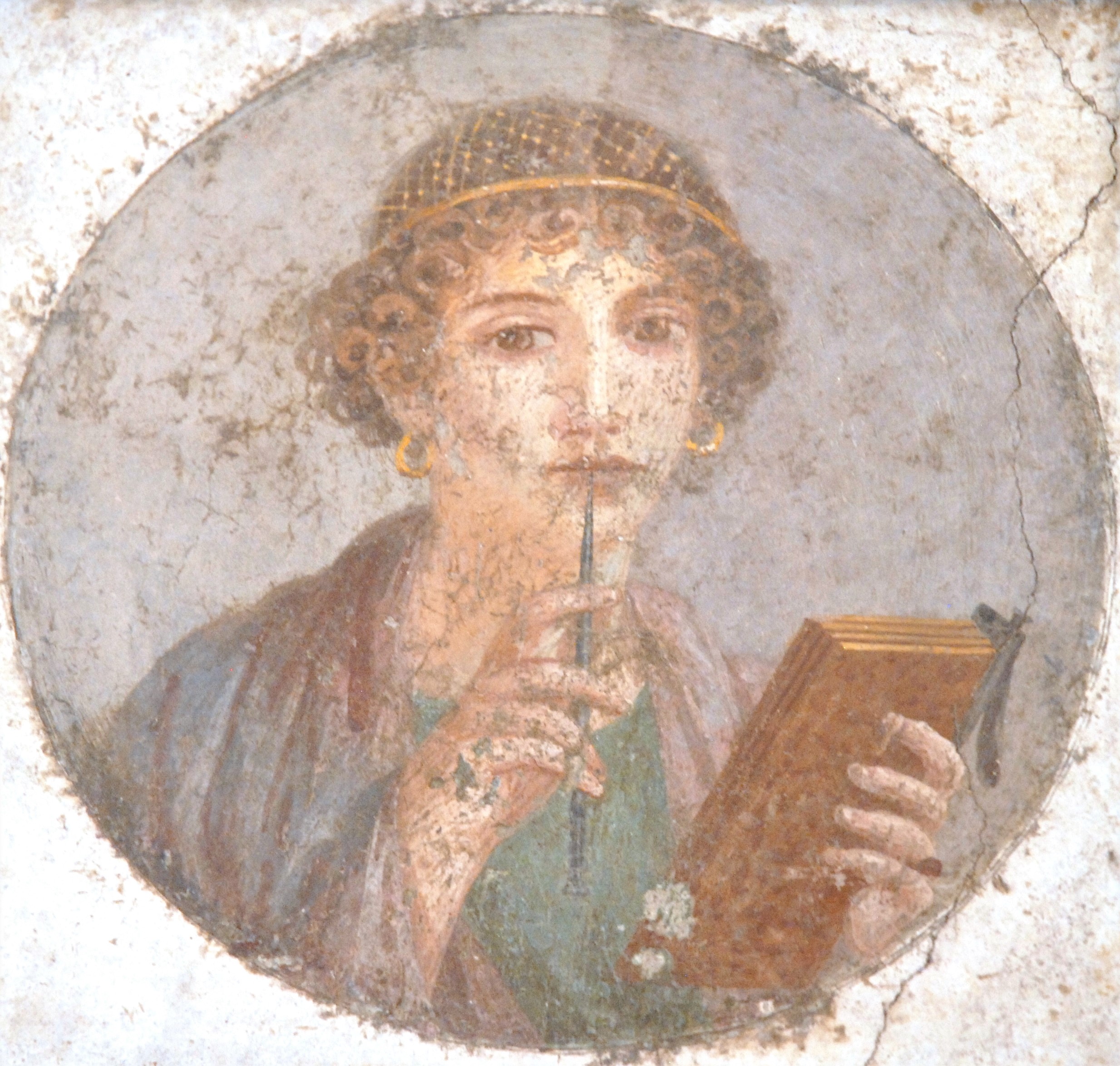 wall-painting, Pompeii, c AD 50