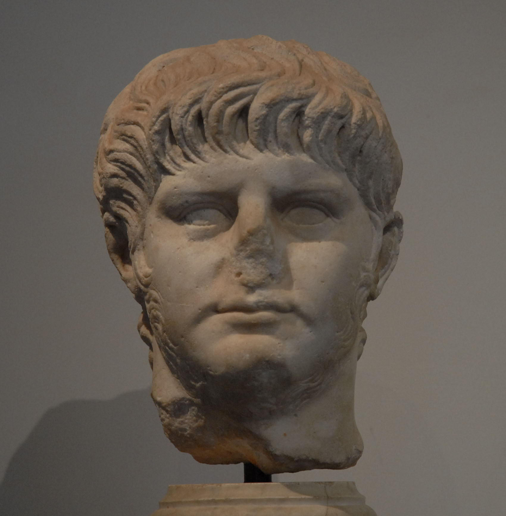 Nero, c AD 50, Palatine Hill, Rome; photo J. Long 2006